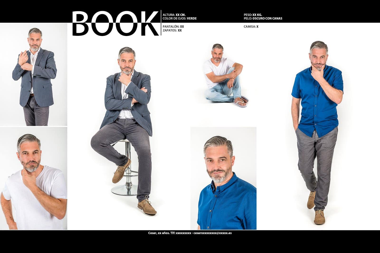 Composite para agencias de modelos en Granada