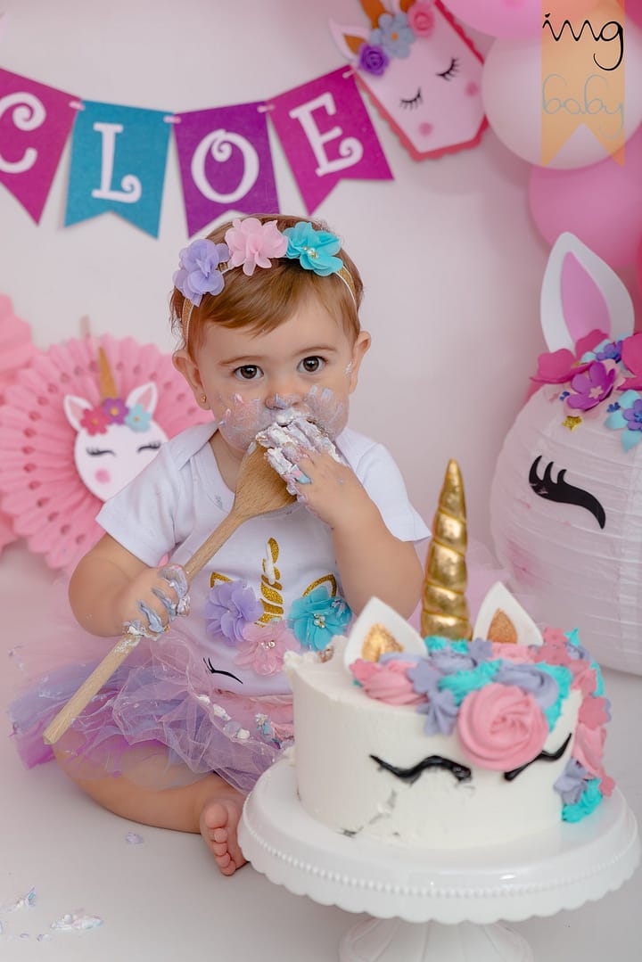 Fotografía Smash Cake en Granada