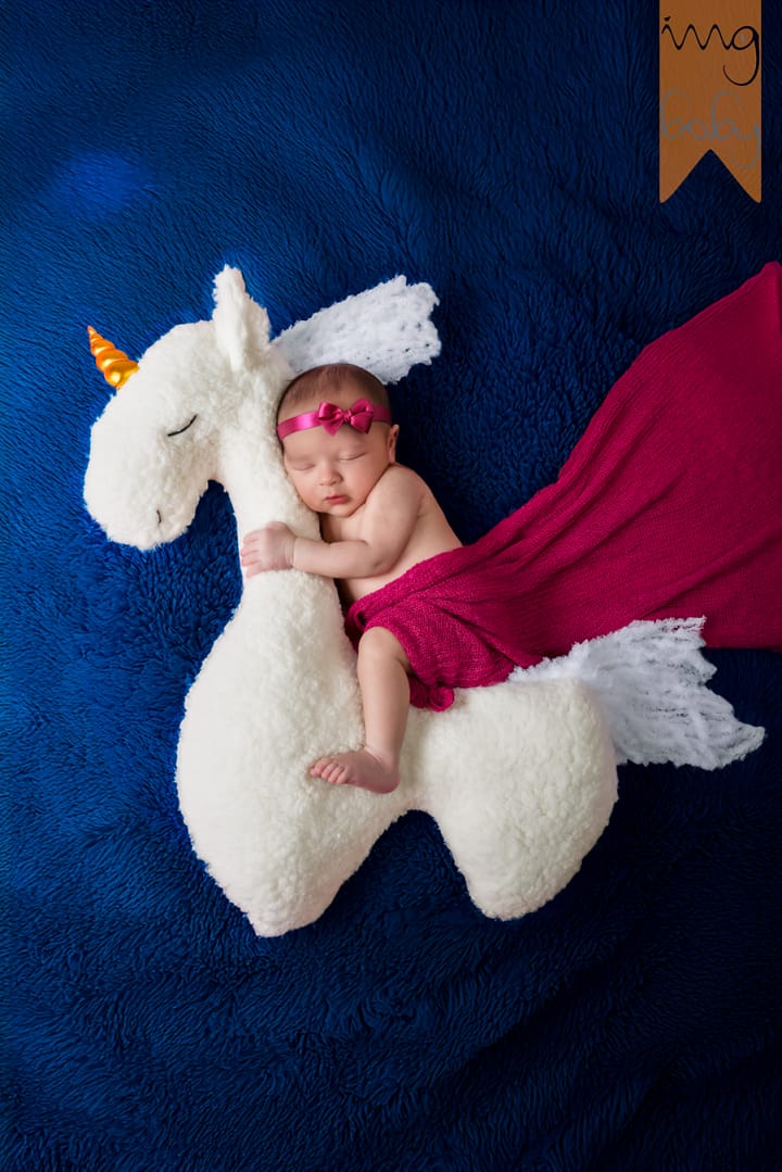 Reportaje de recién nacido de fantasía en Granada