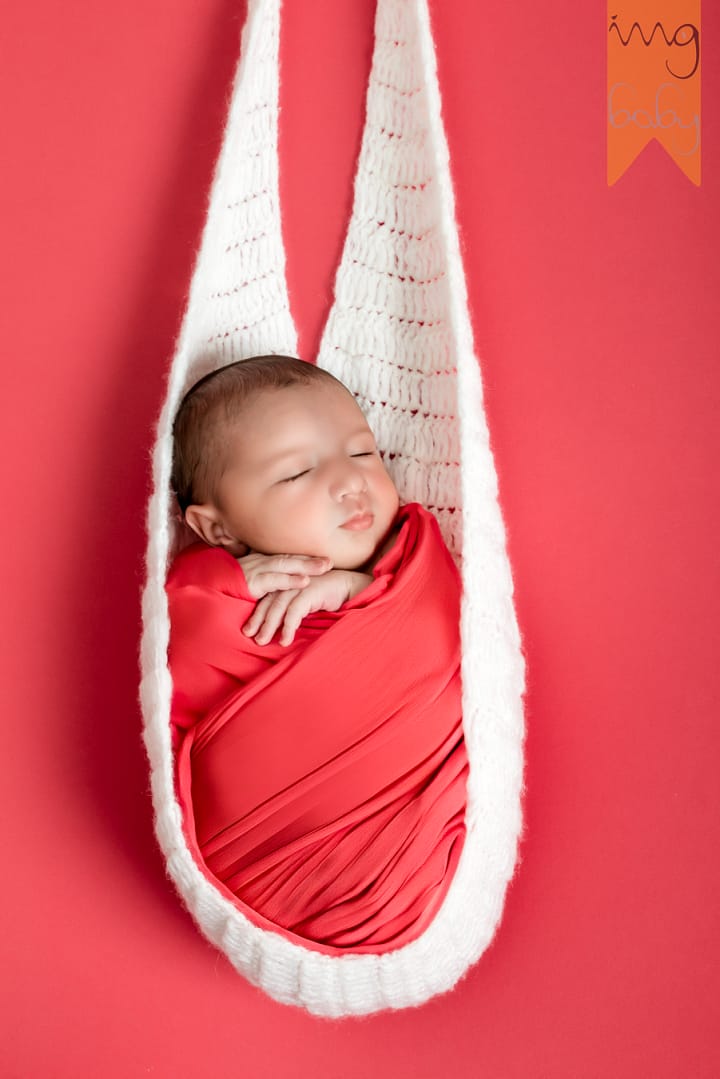 Fotografías de recién nacidos con estilo en Granada