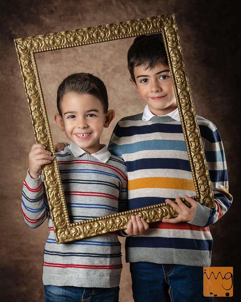 Fotografía de retrato par a niños
