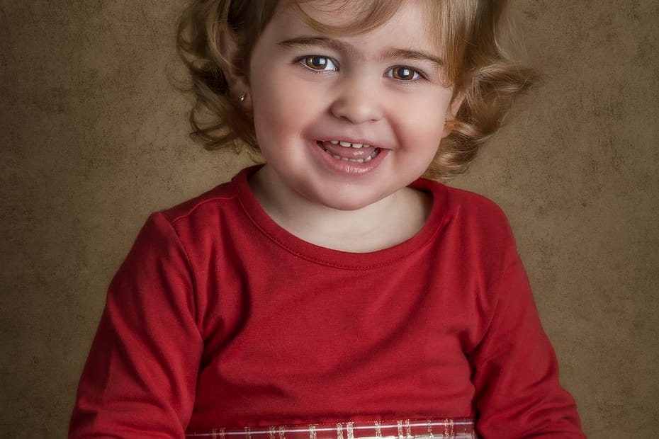 Retrato infantil Fine Art en Granada
