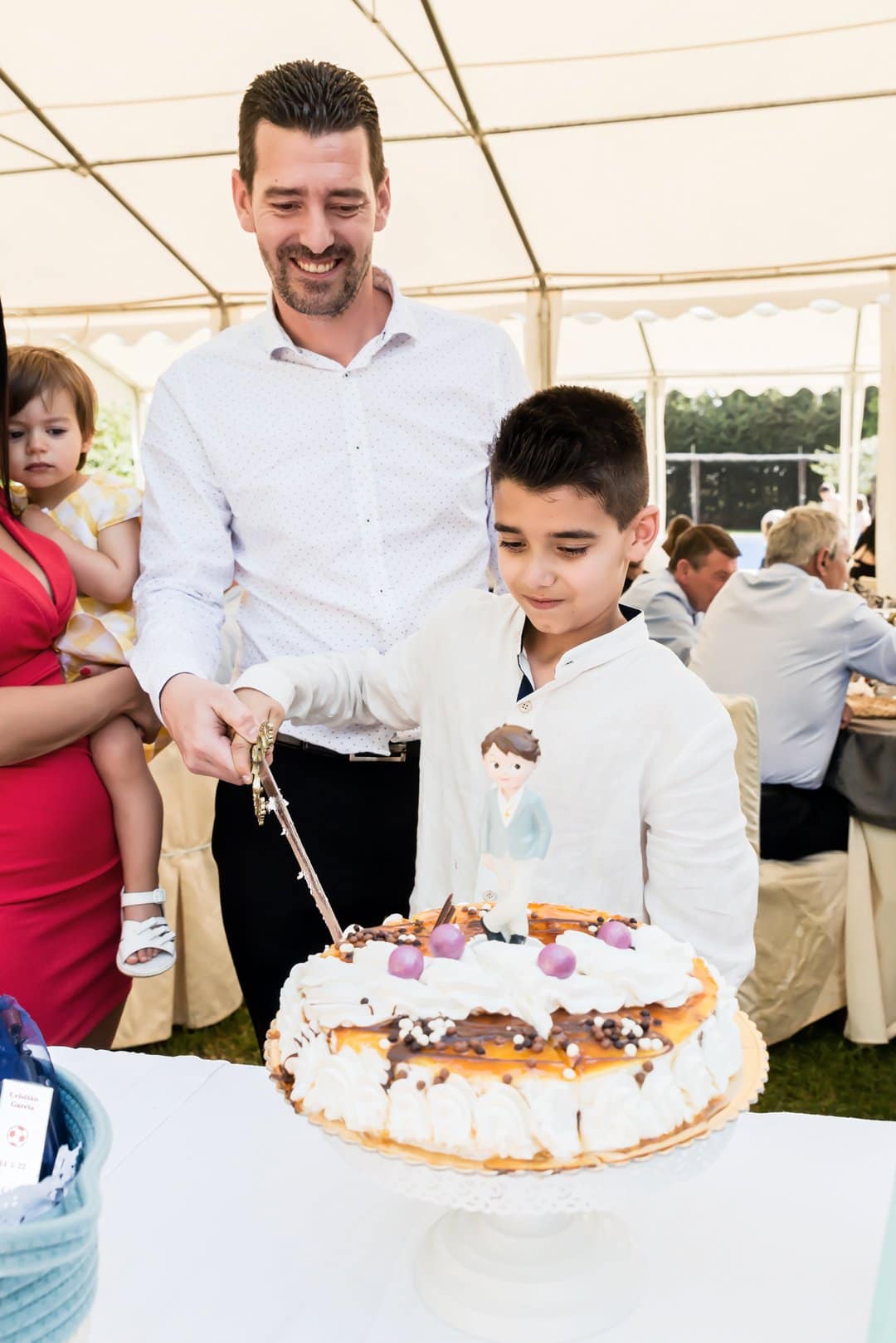 Reportaje de comunión estilo documental