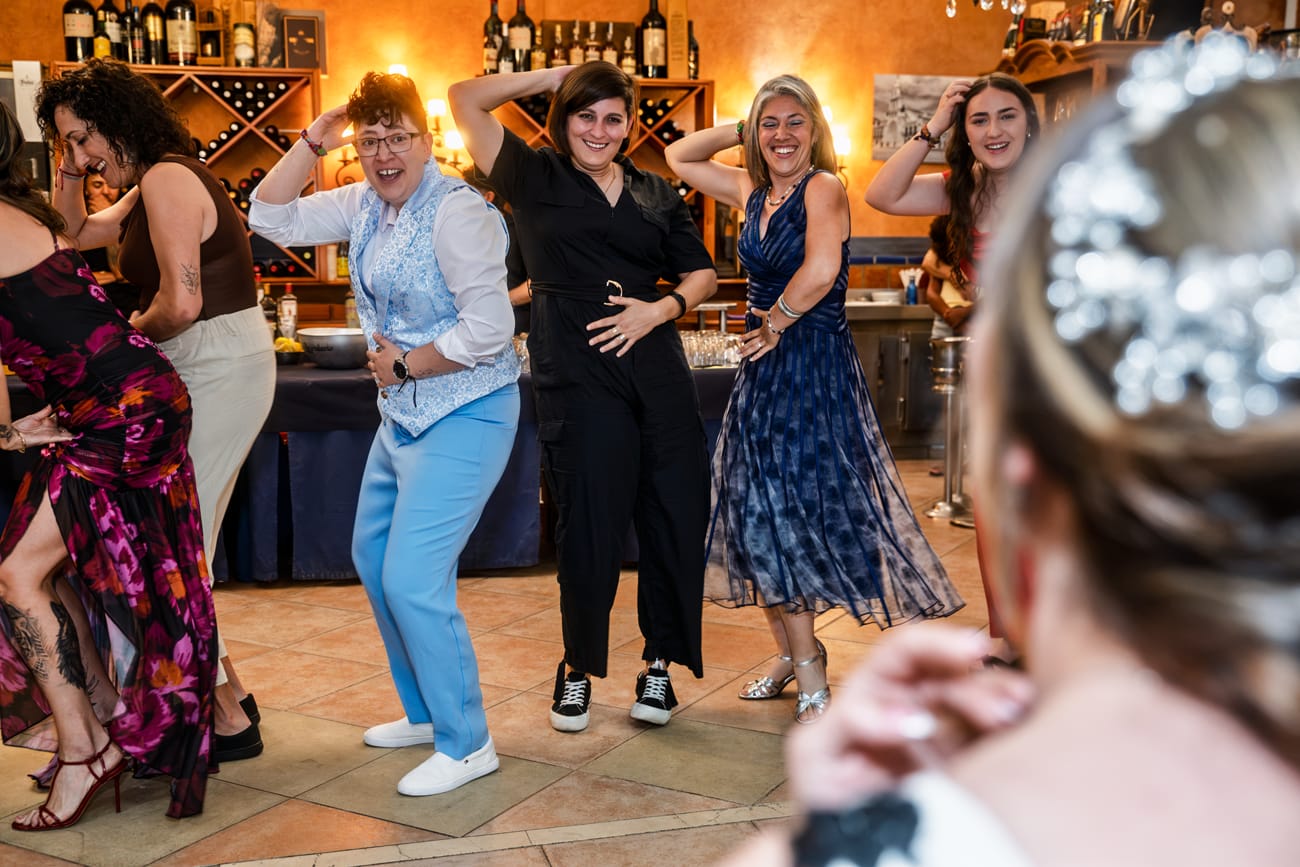 Primer baile de casados en la pista de baile de Pepe Quiles
